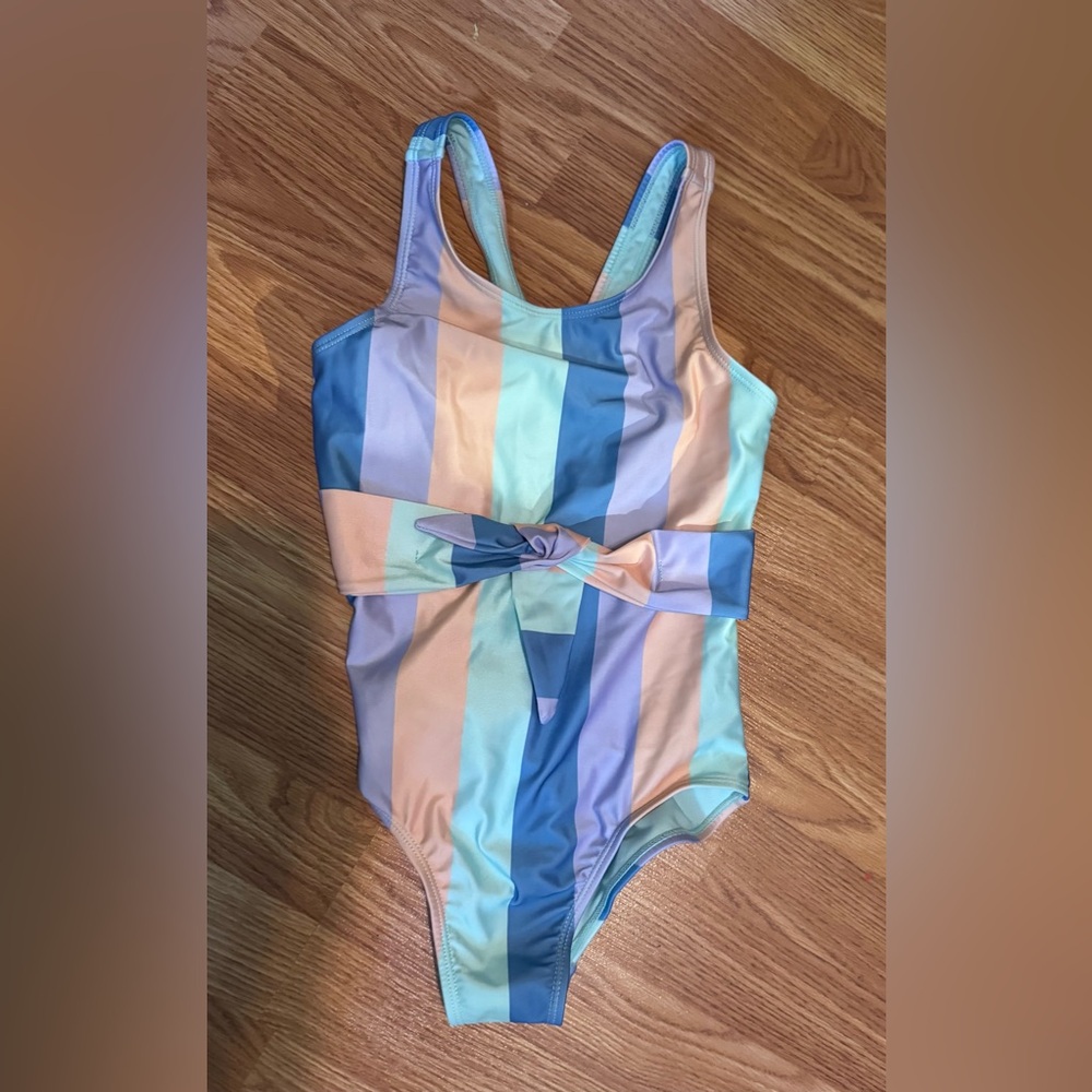 Colorful Striped Swimsuits-